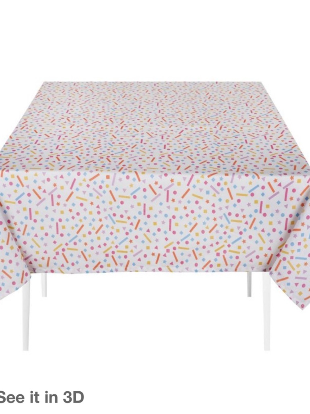 Target Bullseye Tablecloth Confetti🌸 - Picture 4 of 5